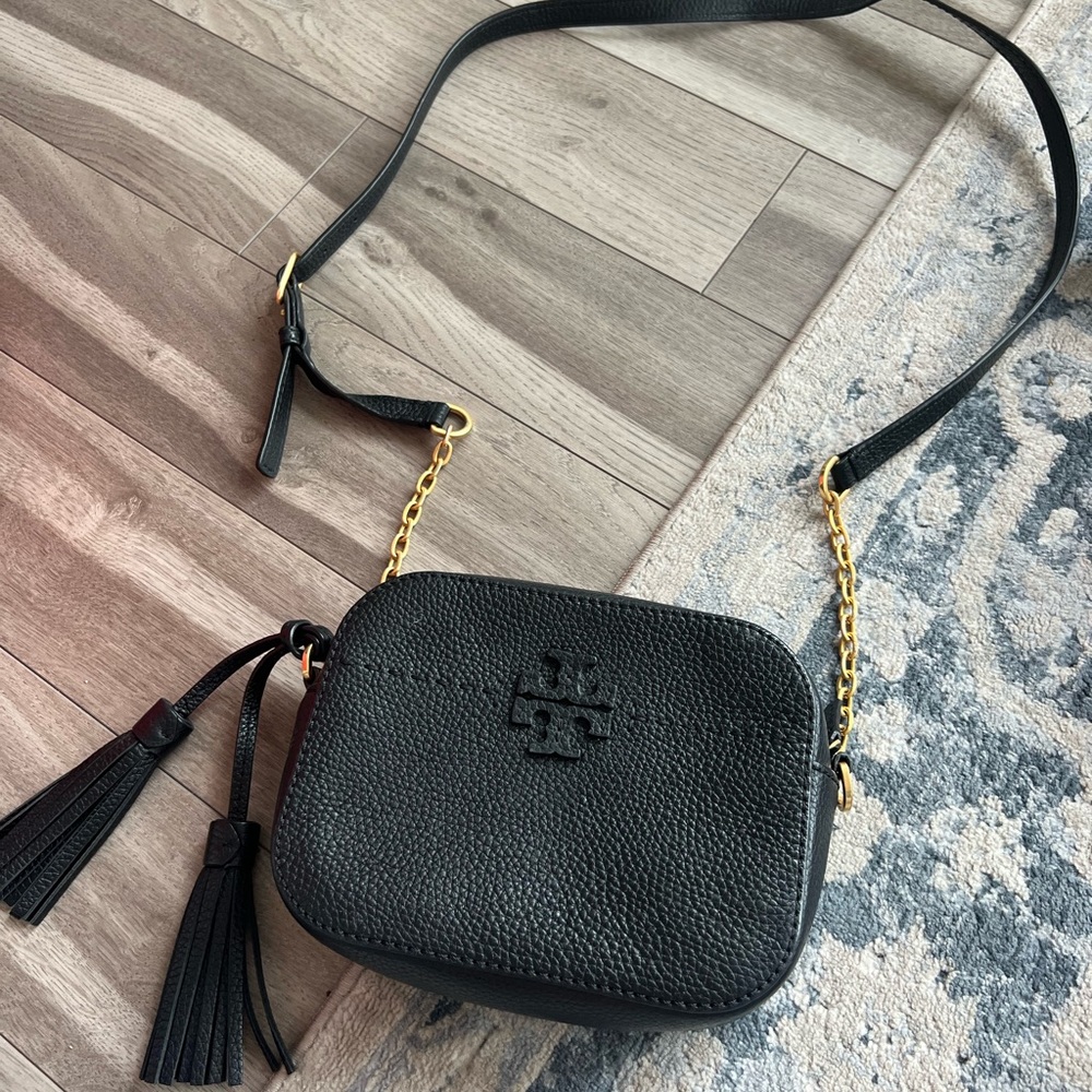 Black Tory Burch Cross Body Purse